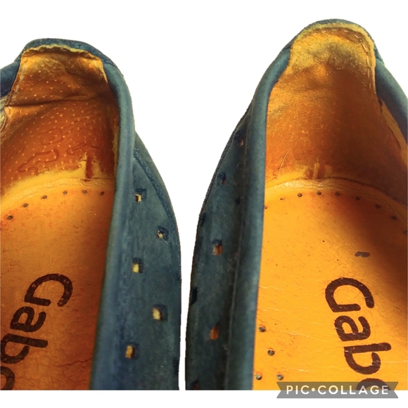 Gabor Hovercraft Moss Green Suede Leather Slip-On Shoes Sz 7.5 (5 EU) - Picture 9 of 12